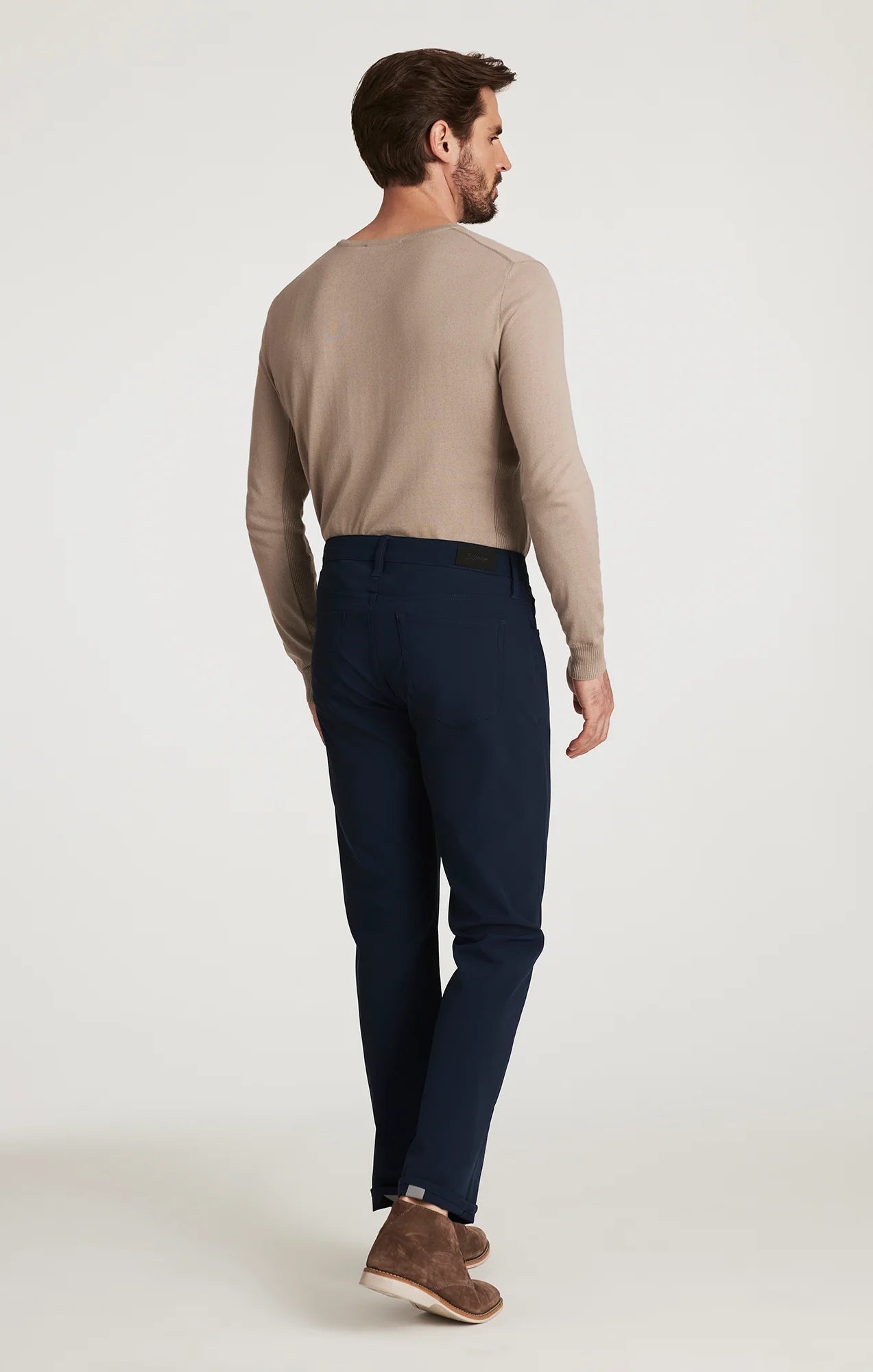 34 Heritage - Courage Straight Commuter Pants - Navy Luxe