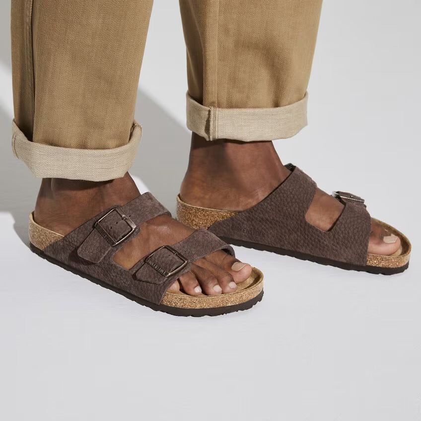 Birkenstock - Arizona Nubuck Leather - Desert Buck Roast