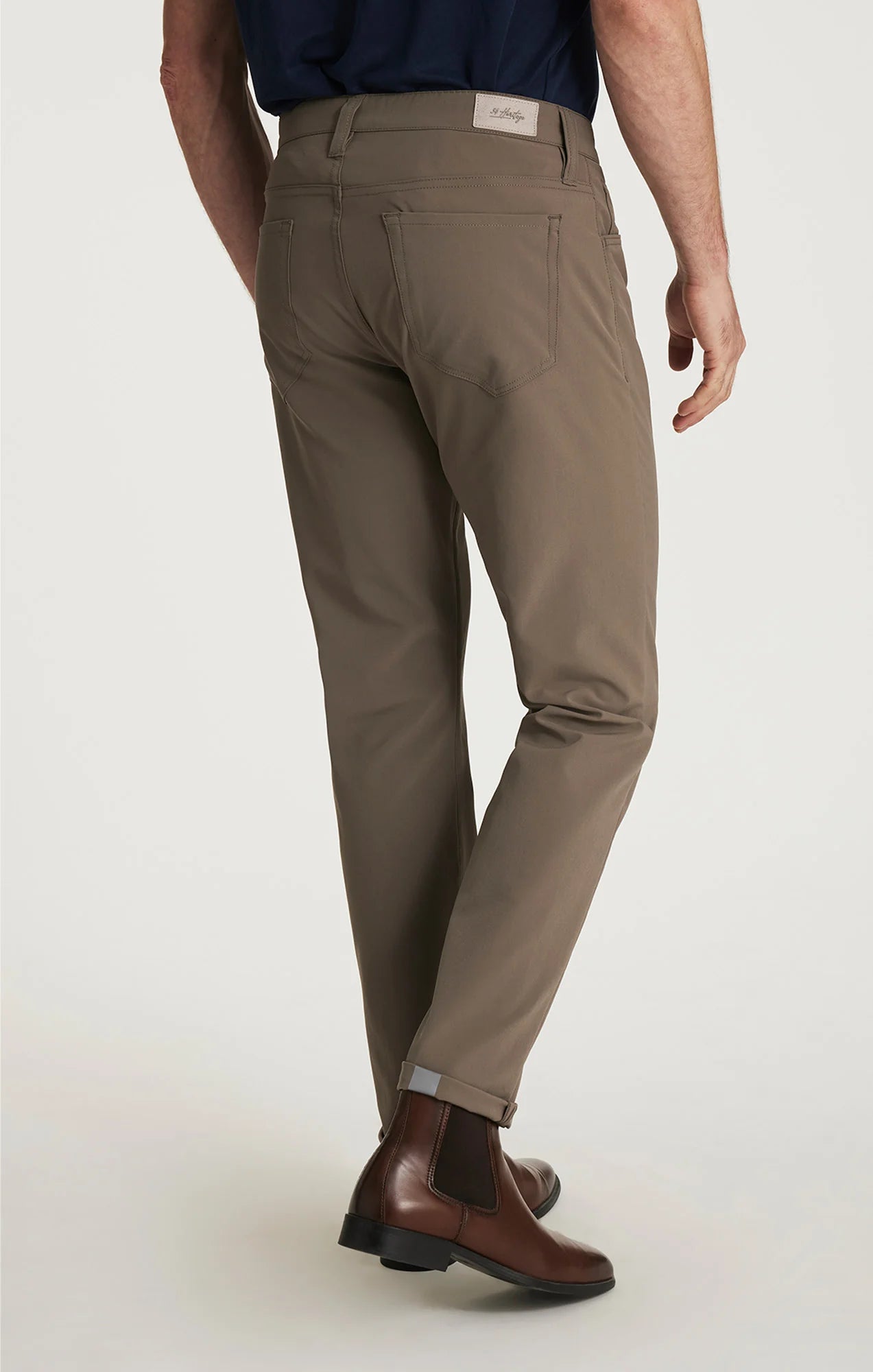 34 Heritage - Courage Straight Commuter Pants - Taupe Luxe