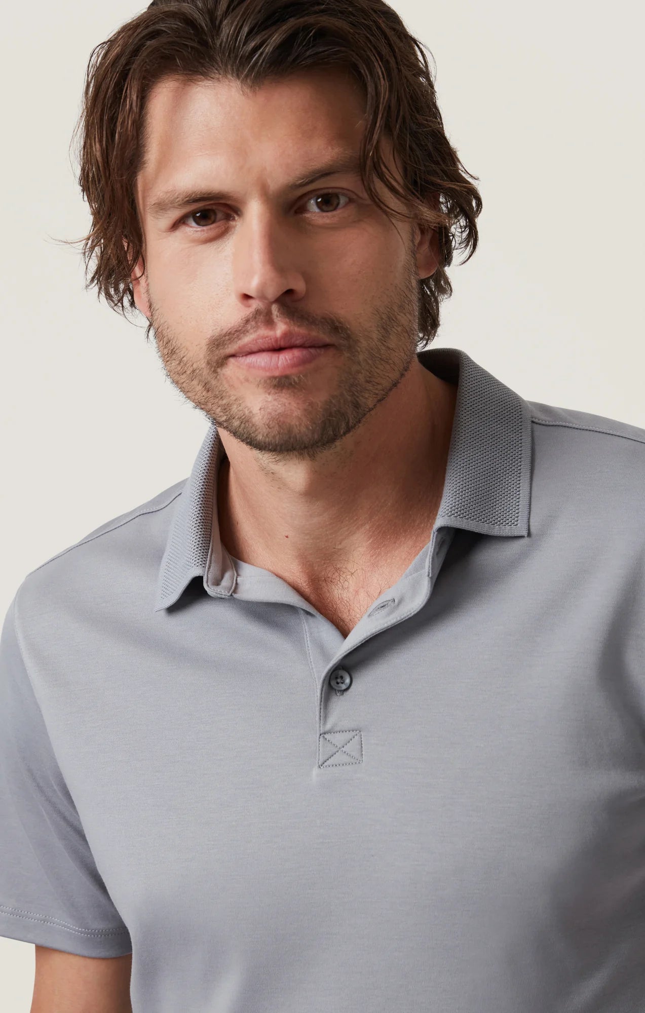34 Heritage - Polo T-Shirt - Monument Grey
