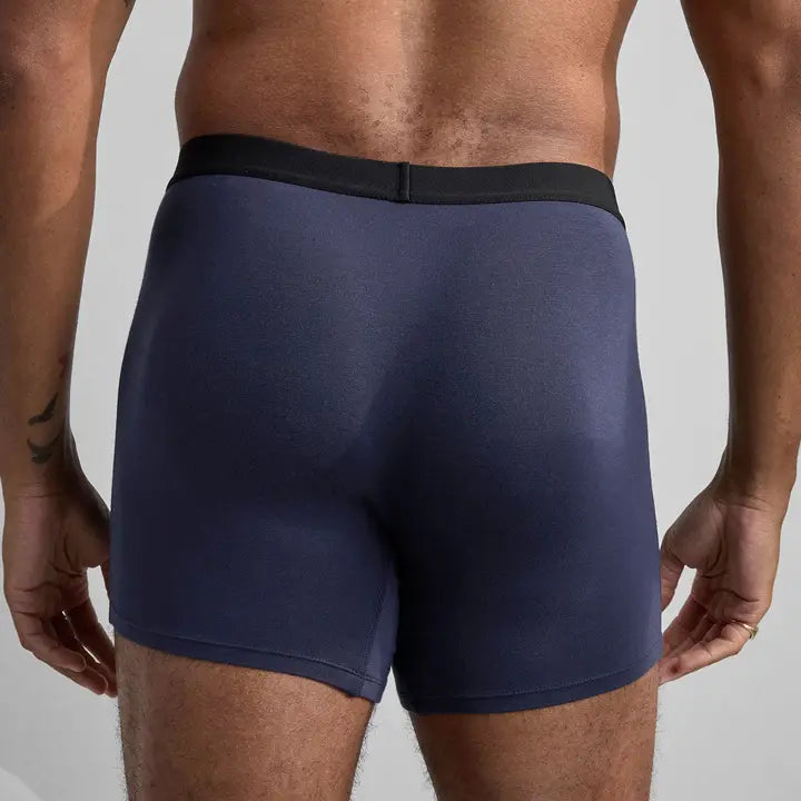 Lunya - Men's Soft Modal Boxer Brief - Deep Blue