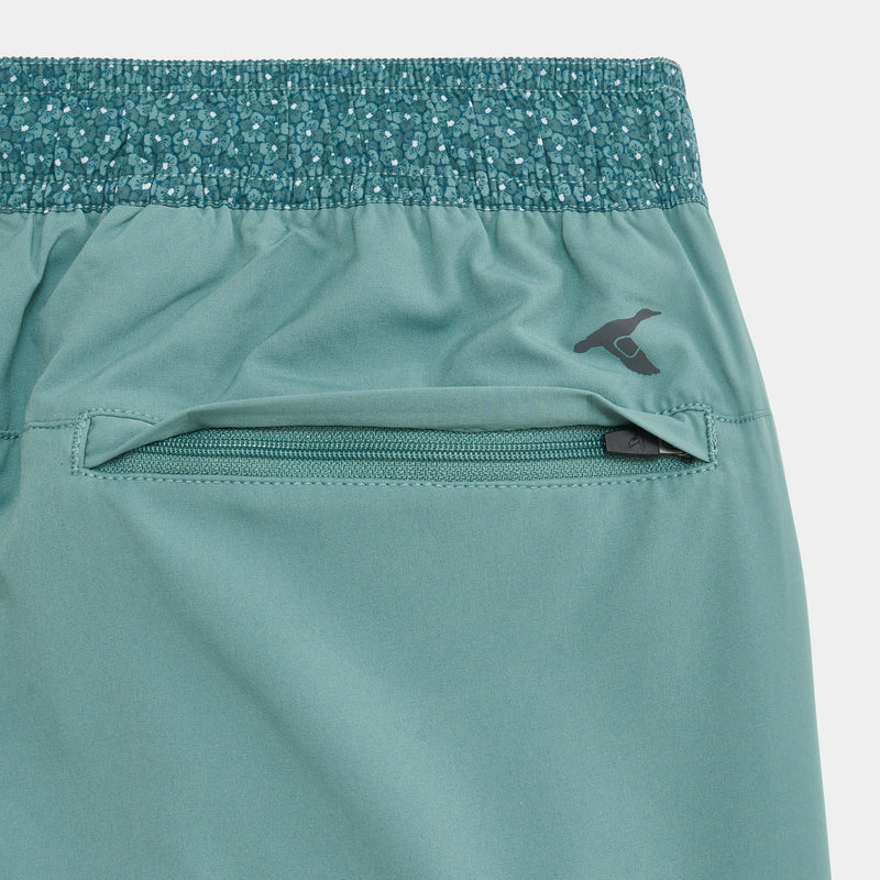 Genteal - Marina Performance Swim - Trellis Hibiscus
