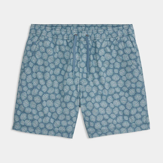 Genteal - Marina Performance Swim - Azure Shells