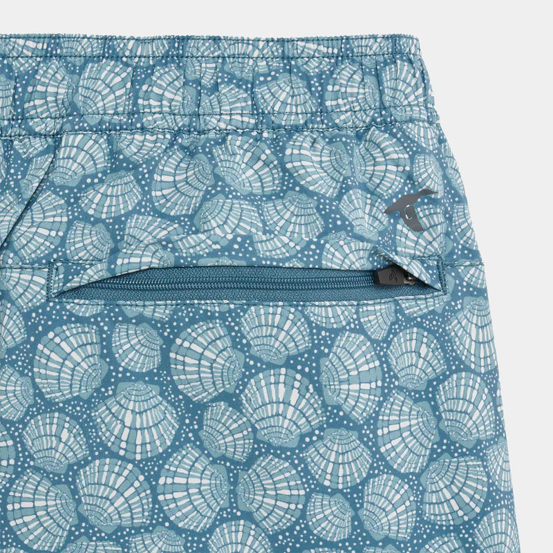 Genteal - Marina Performance Swim - Azure Shells