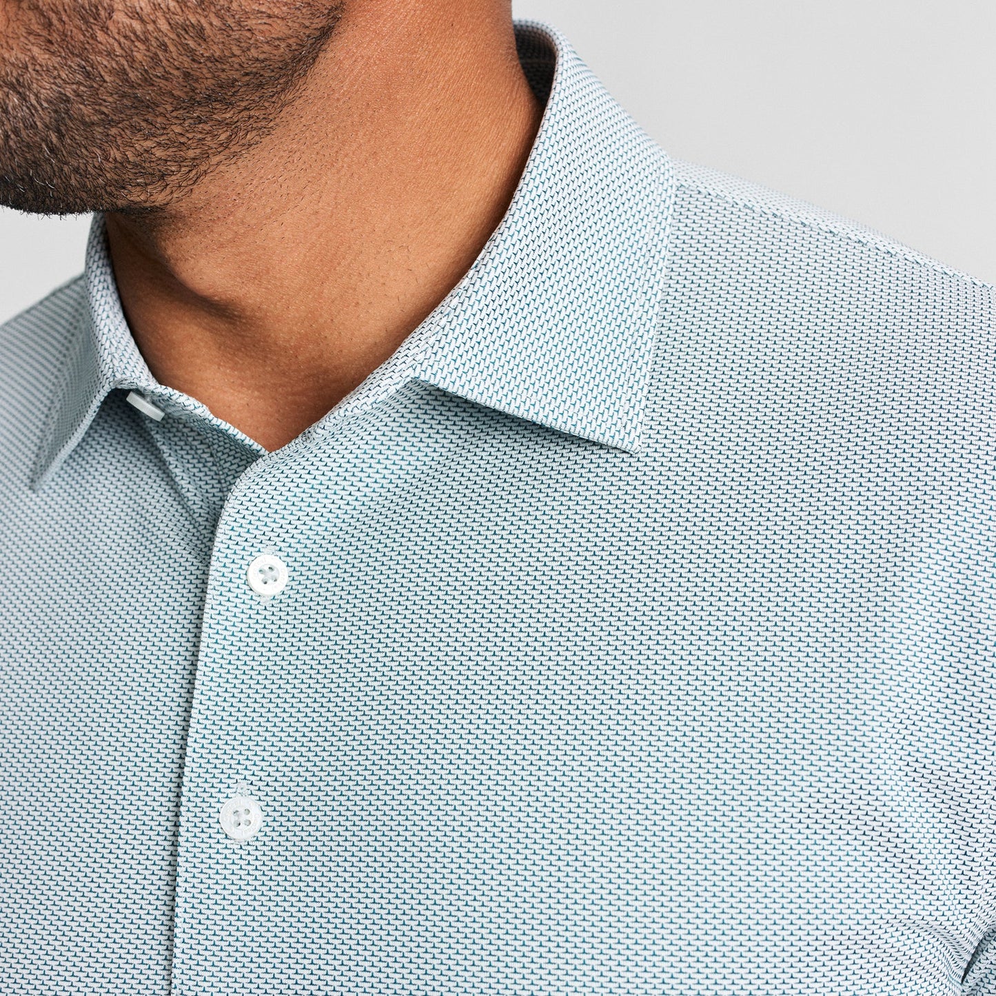 Genteal - Brick Jacquard Polo - Seabrook