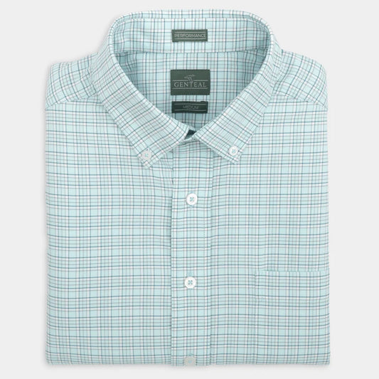 Genteal - Burton Sport Shirt - Aqua
