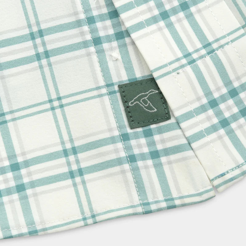 Genteal - Mckinney Softouch Sport Shirt - Spruce Plaid