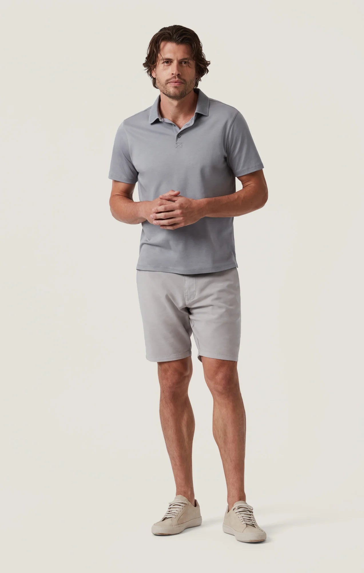 34 Heritage - Polo T-Shirt - Monument Grey