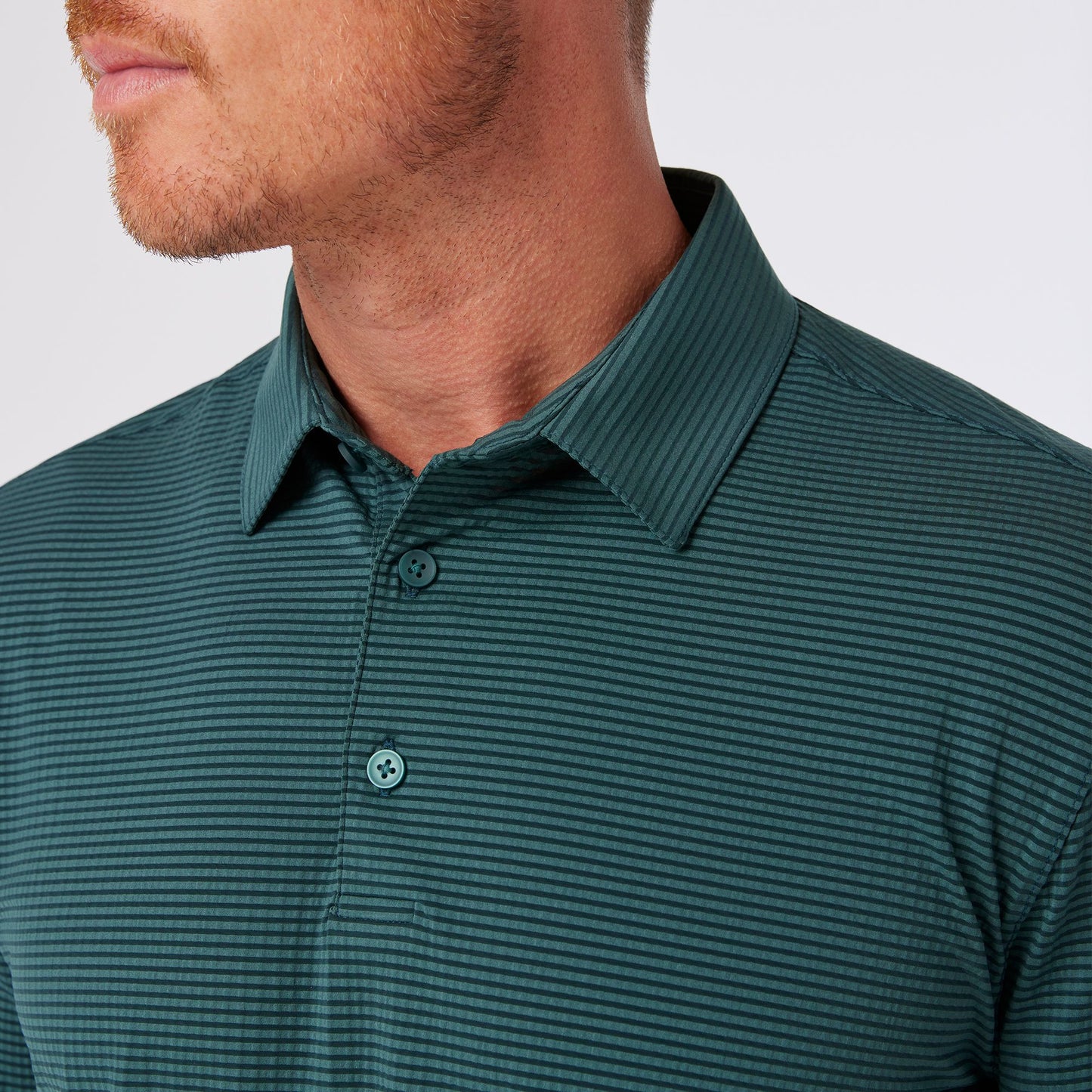 Mizzen + Main - Copa Short Sleeve Polo - Balsam