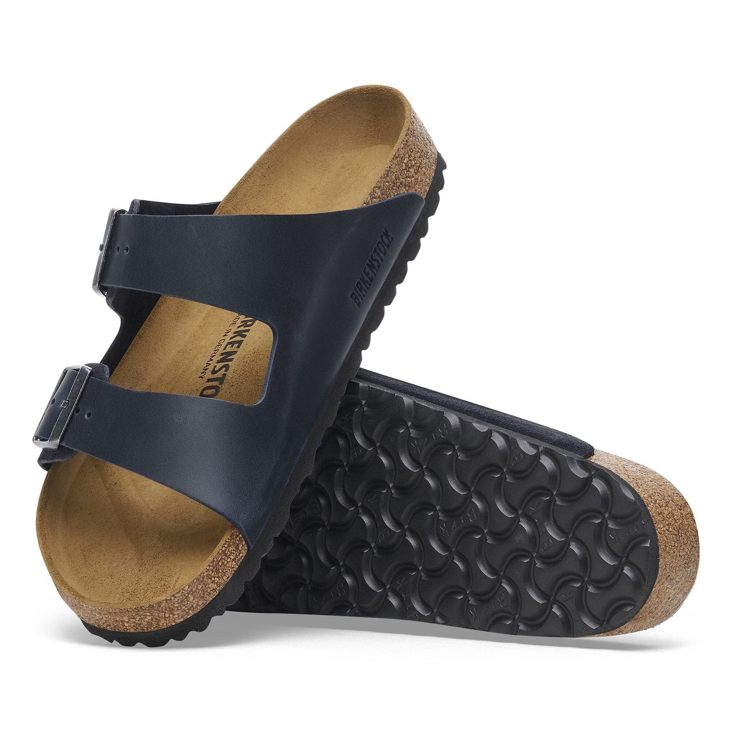 Birkenstock - Arizona Mixed Leather - Midnight Blue