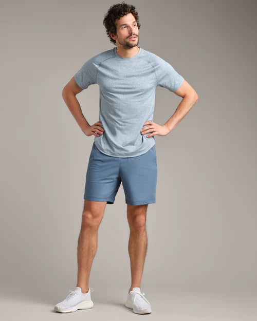 Rhone - Pursuit Short - Unlined - 7" - Blue Stone