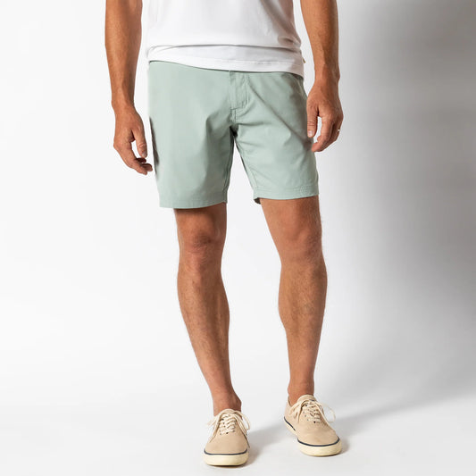 Duckhead - 8in Harbor Performance Short - Shadow Green