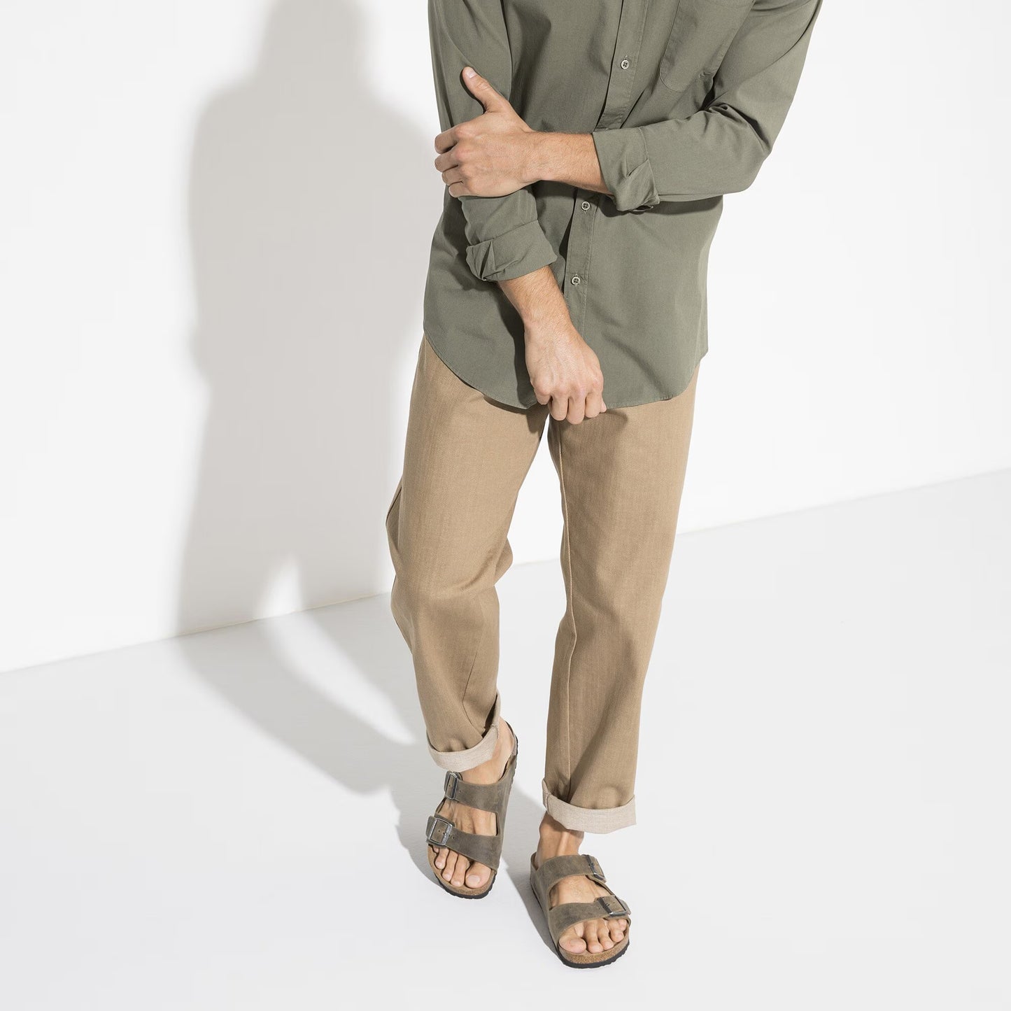 Birkenstock - Arizona Soft Footbed Oiled Leather - Faded Khaki