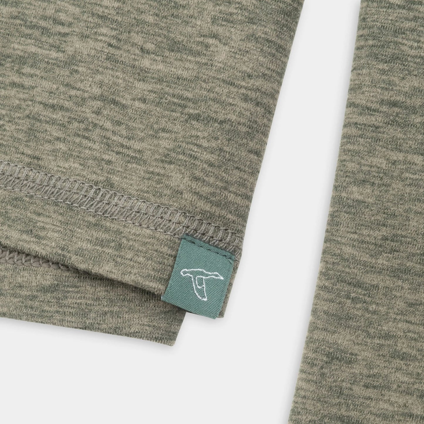 Genteal - Boardwalk Hooded Tee - Green Heather