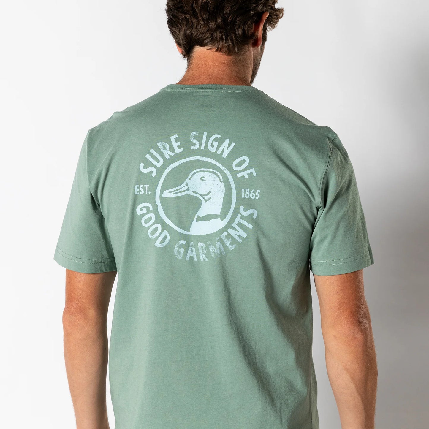 Duckhead - Sure Sign T-Shirt - Shadow Green