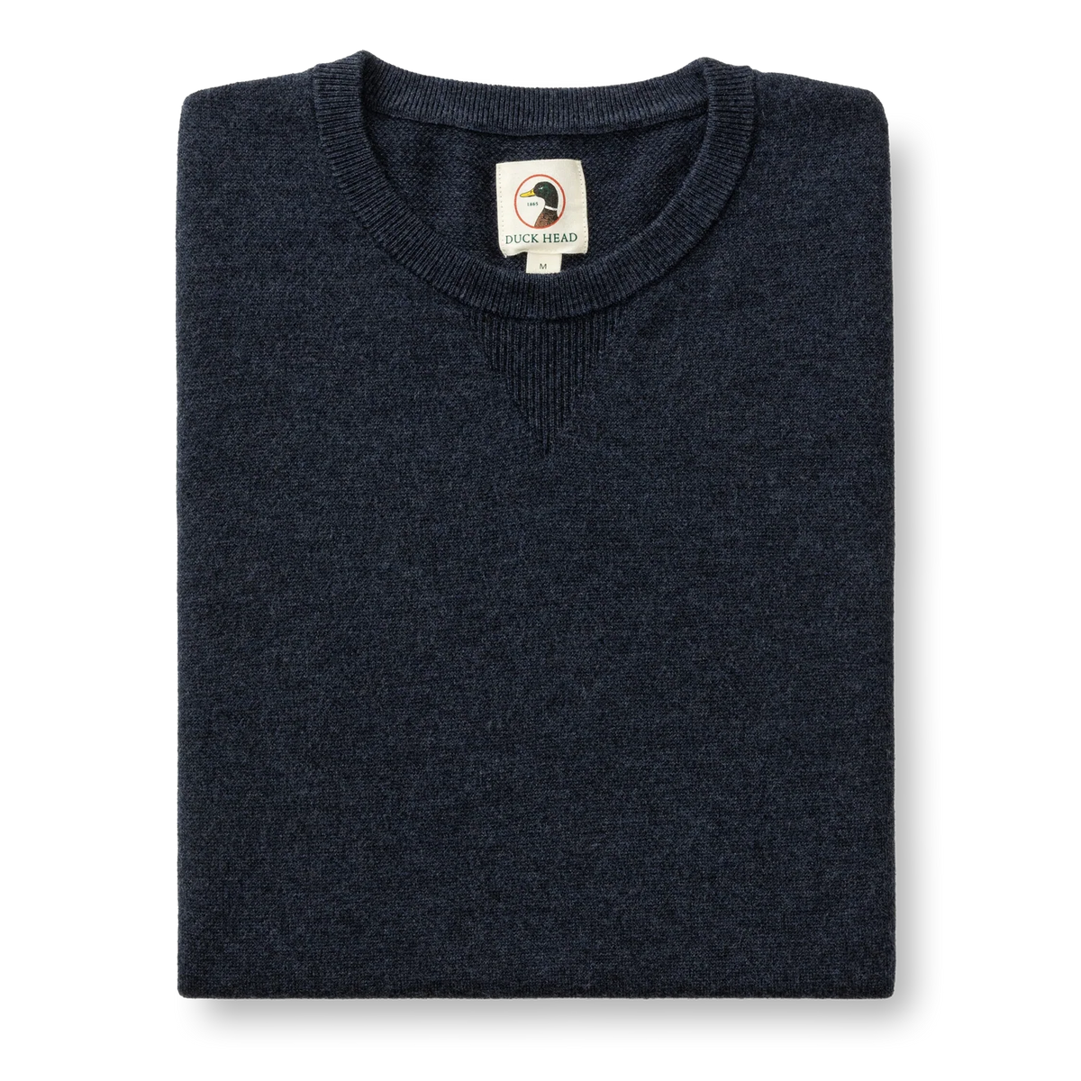 Duck Head - Henson Marino Crewneck Sweater - Navy Heather