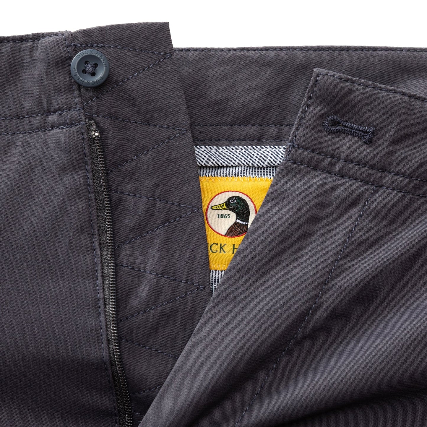 Duckhead - 8in Harbor Performance Short - Navel Gray