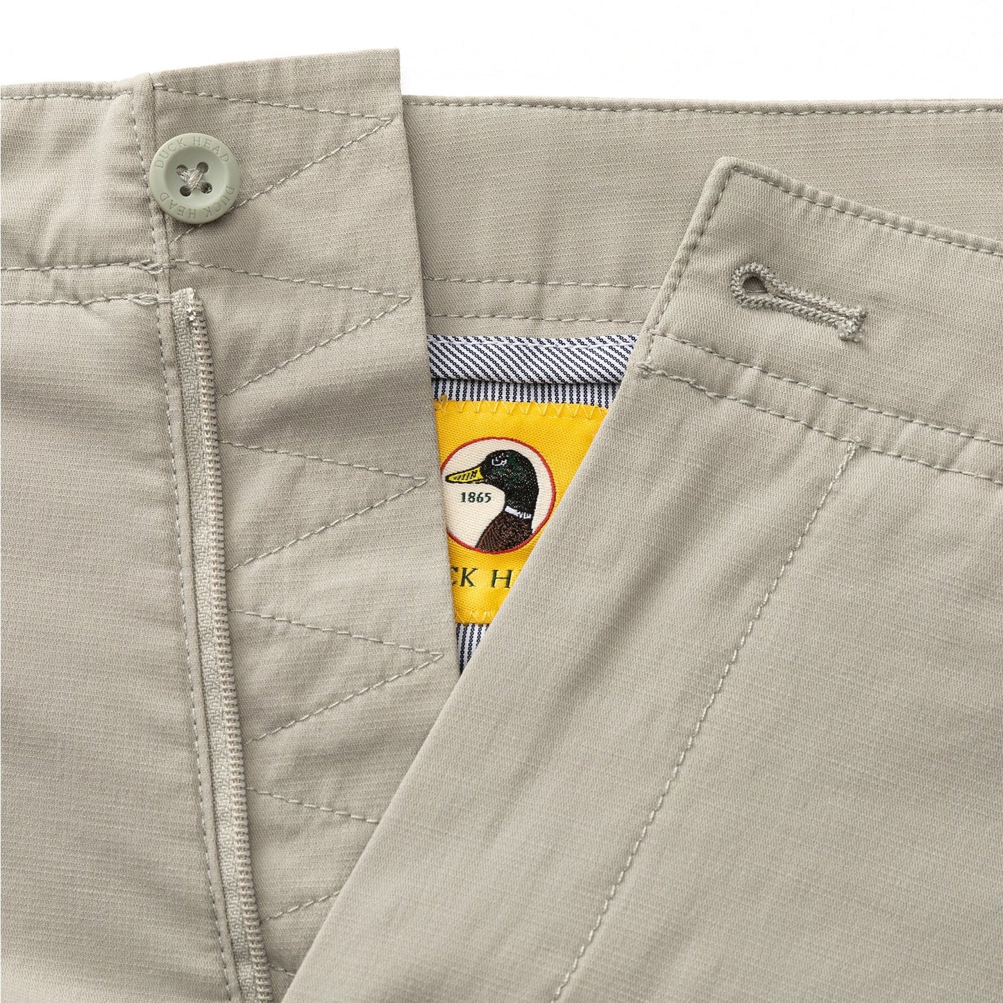 Duckhead - 8in Harbor Performance Short - Limestone Gray