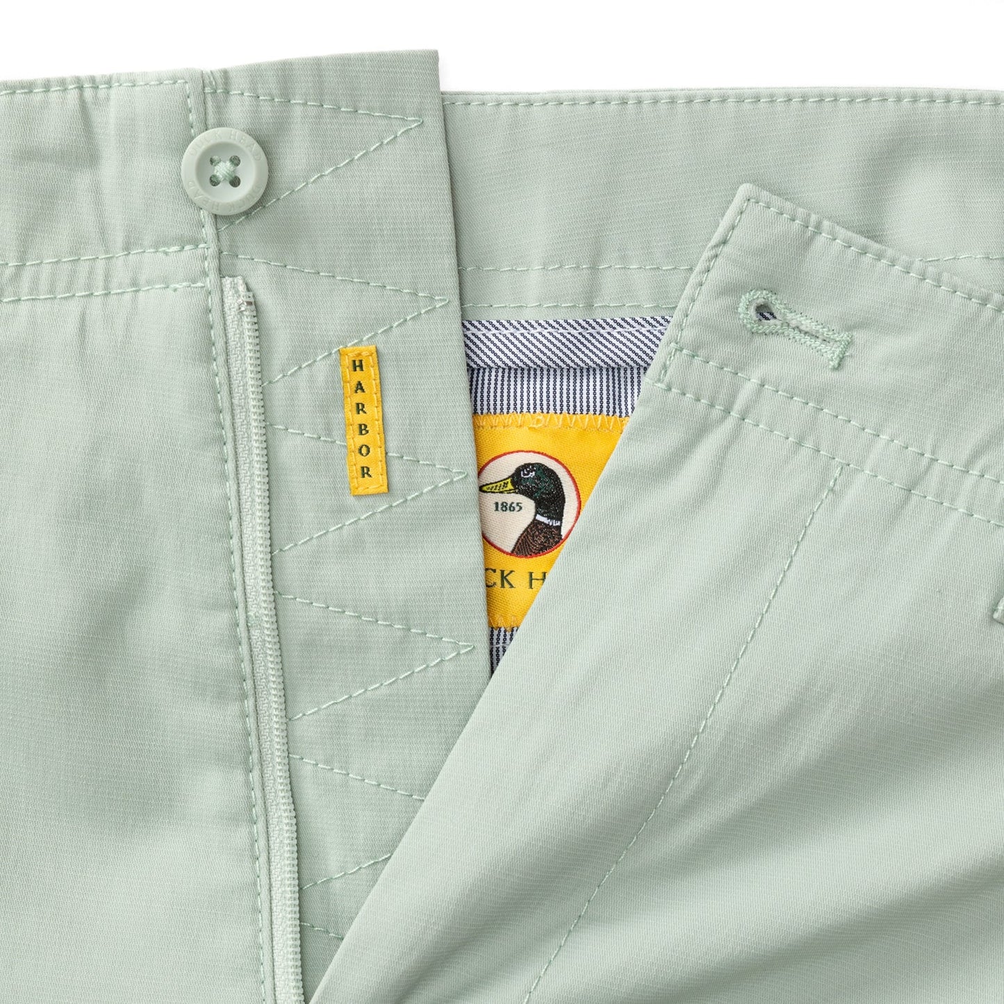 Duckhead - 8in Harbor Performance Short - Shadow Green
