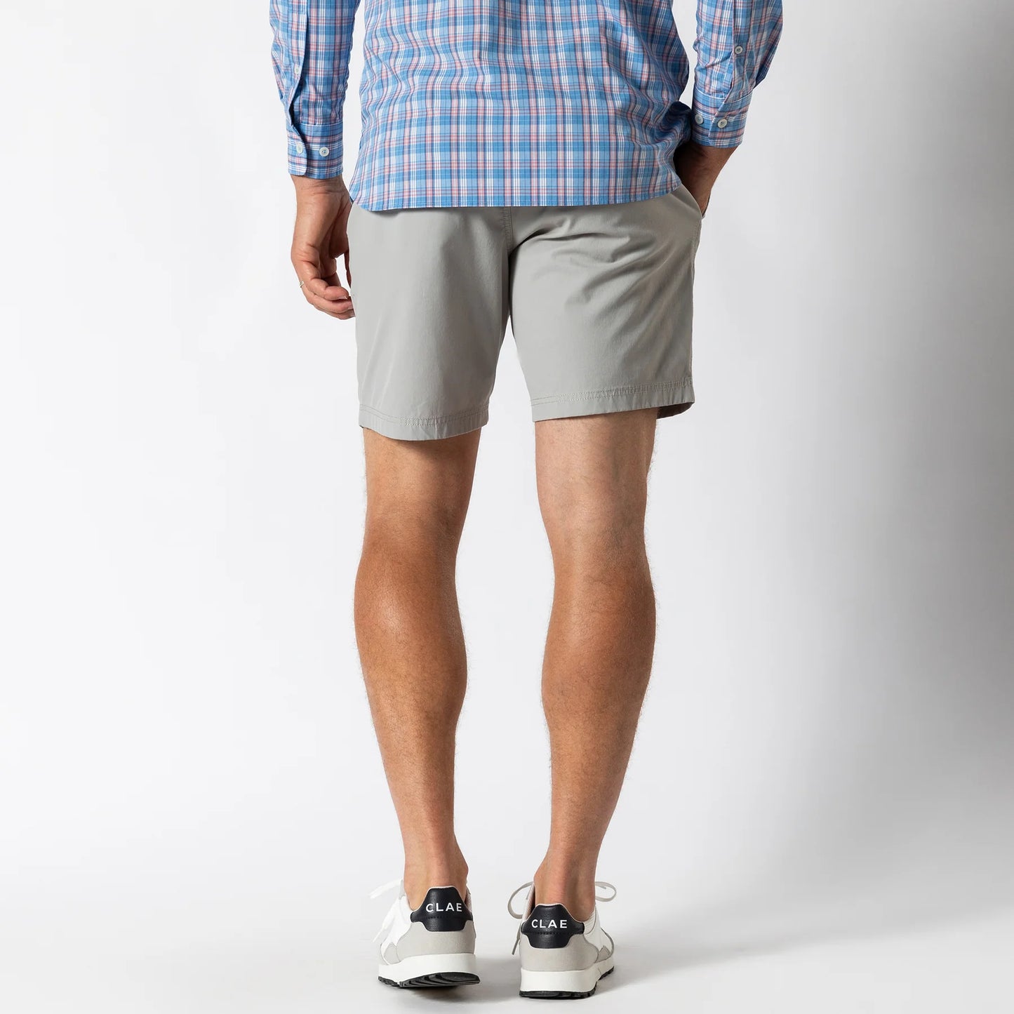 Duckhead - 8in Harbor Performance Short - Limestone Gray