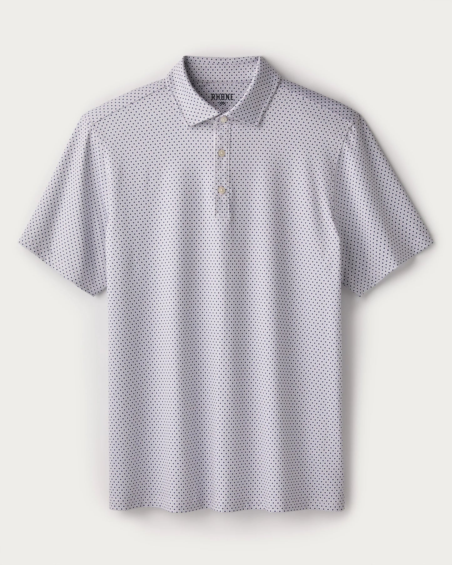 Rhone - Drive Time Polo - Lilac Rain Geo