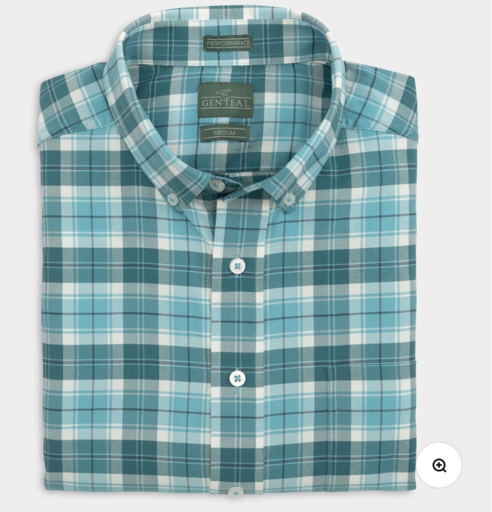 Genteal - Chickory Softouch Performance Sport Shirt - Riverbank