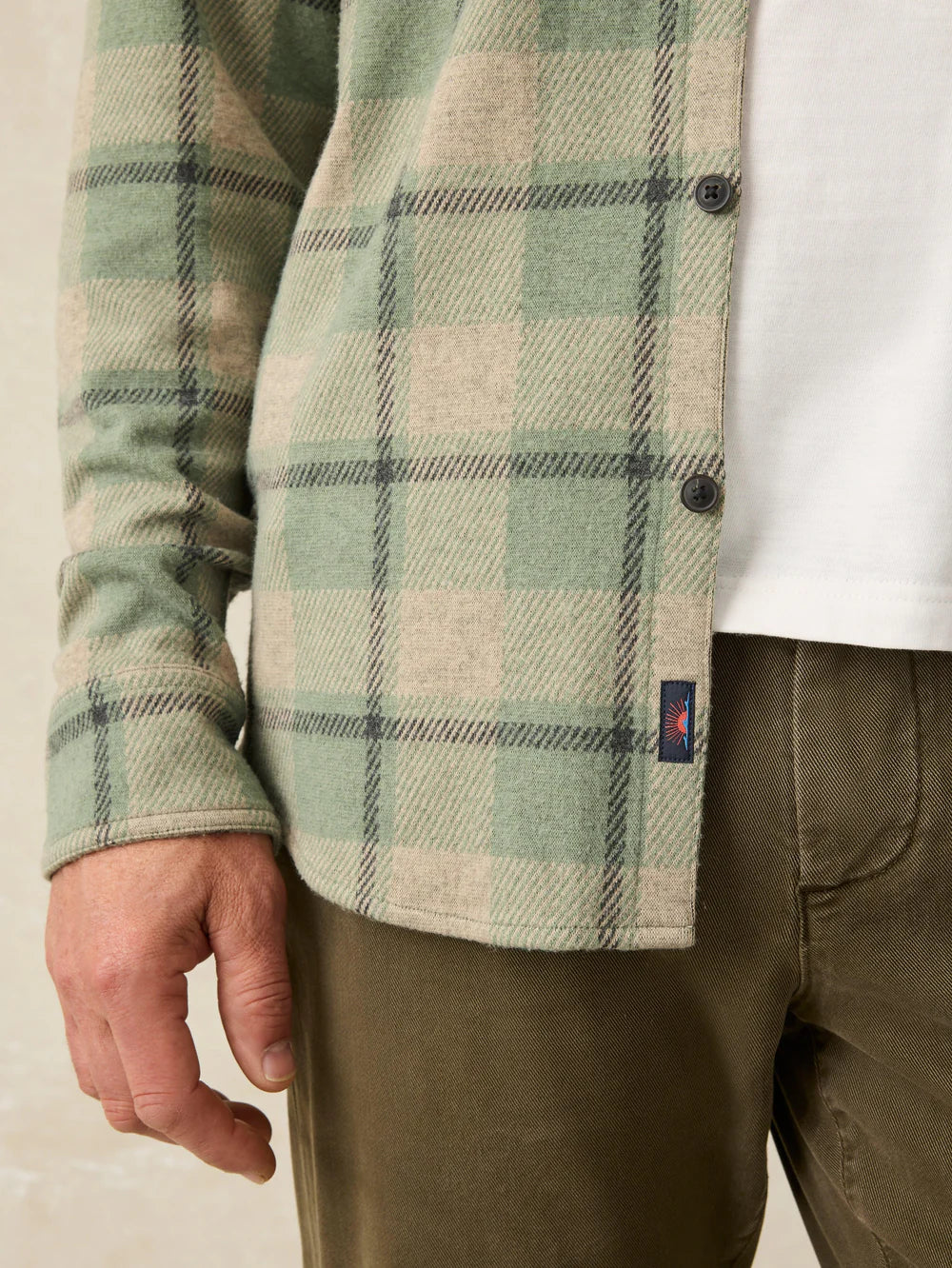 Faherty - Legend Sweater Shirt - Forest Pine Plaid