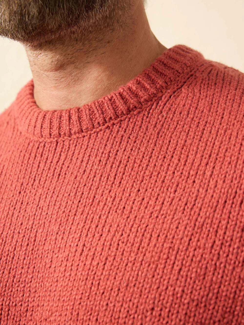Faherty - Heirloom Crewneck Sweater - Eclipse Red