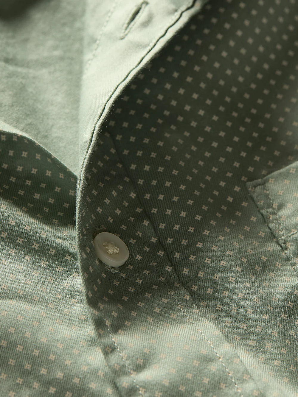 Faherty - Short Sleeve Movement Shirt - Sage Meridian