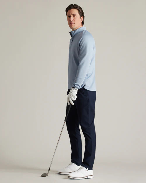 Rhone - Founder's Golf 1/4 Zip - Arctic Blue/True Navy