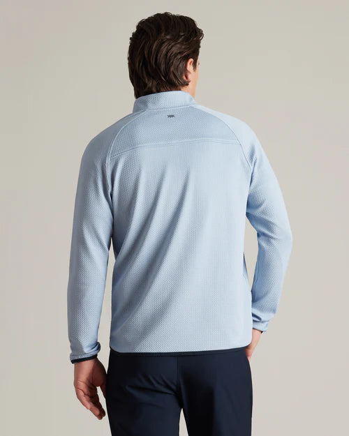 Rhone - Founder's Golf 1/4 Zip - Arctic Blue/True Navy