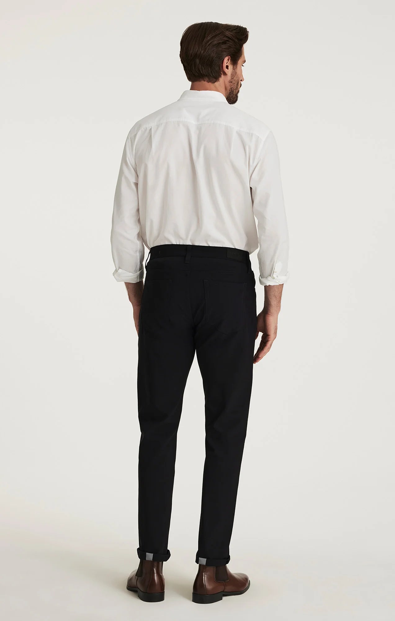 34 Heritage - Courage Straight Commuter Pants - Black Luxe