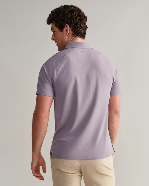 Rhone - Regatta Pique Polo - Gray Stone