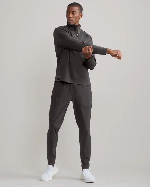 Rhone - Rise 1/4 Zip - Asphalt