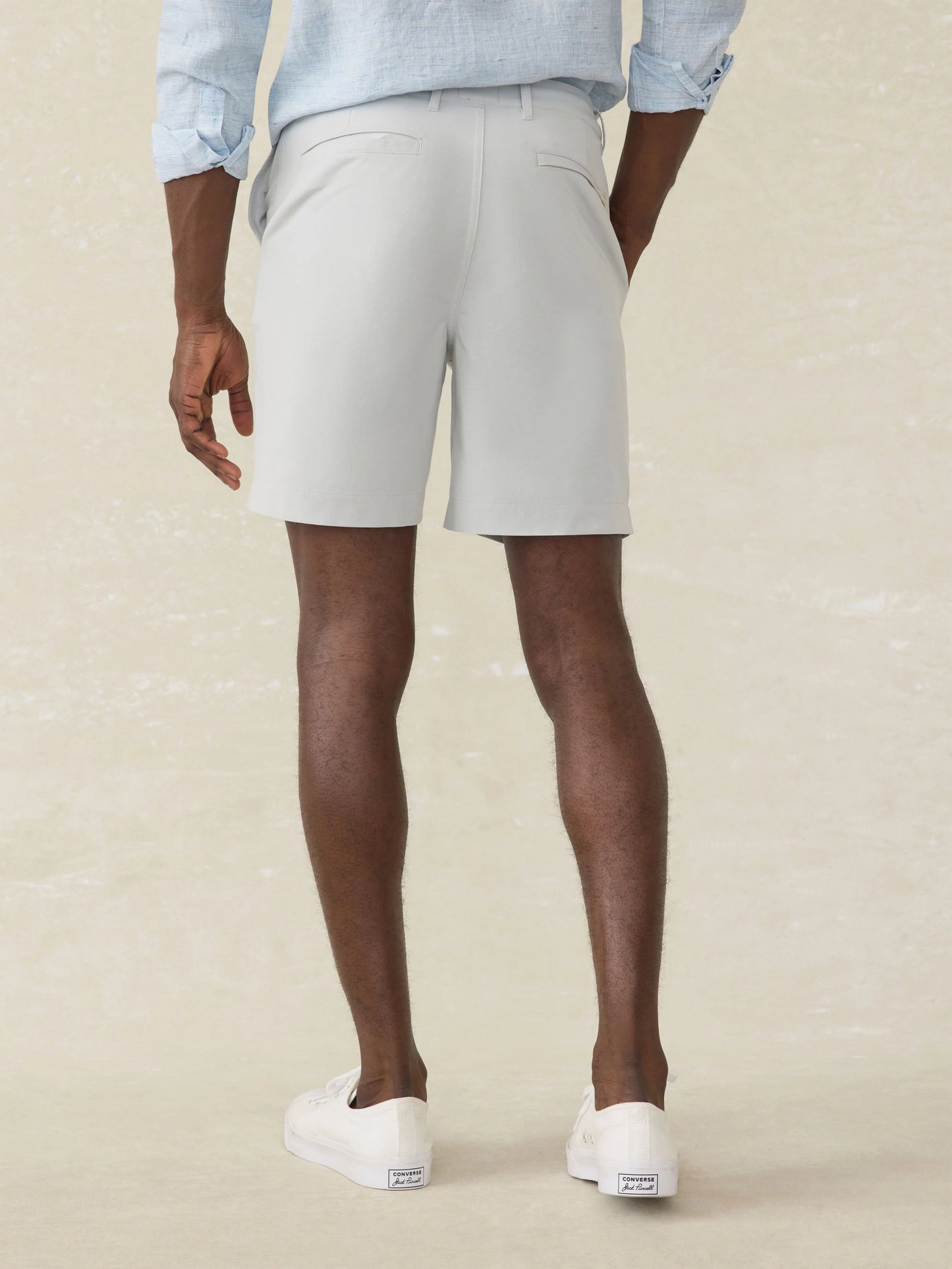 Faherty - All Day Short 7" - Stone