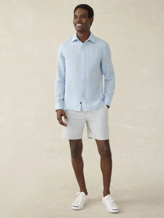 Faherty - All Day Short 7" - Stone