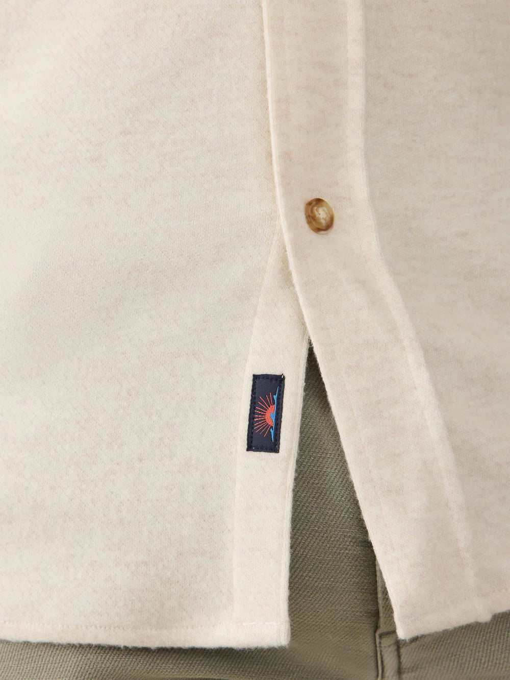 Faherty - Legend Sweater Shirt - Off White