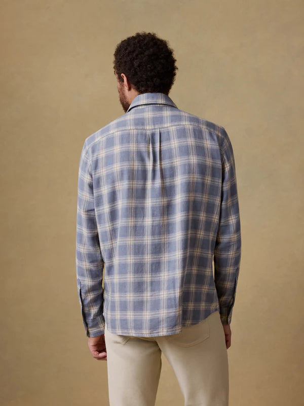 Faherty - Palmetto Shirt - Shore Flint Plaid