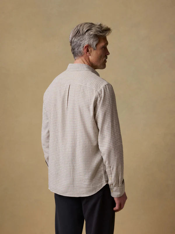 Faherty - Palmetto Shirt - Stone Palm Check