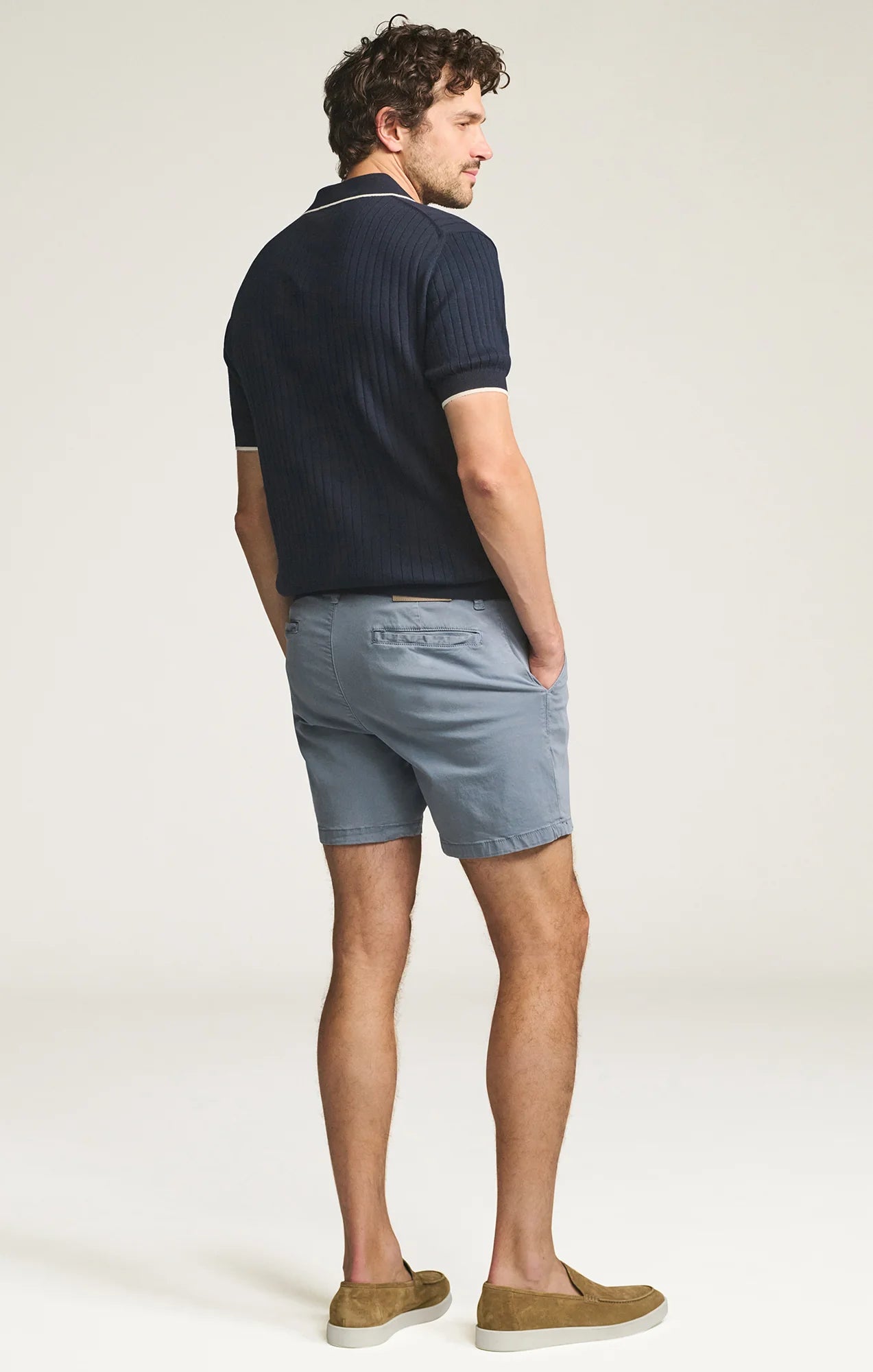 34 Heritage - Hampton Shorts - Blue Ashes Twill