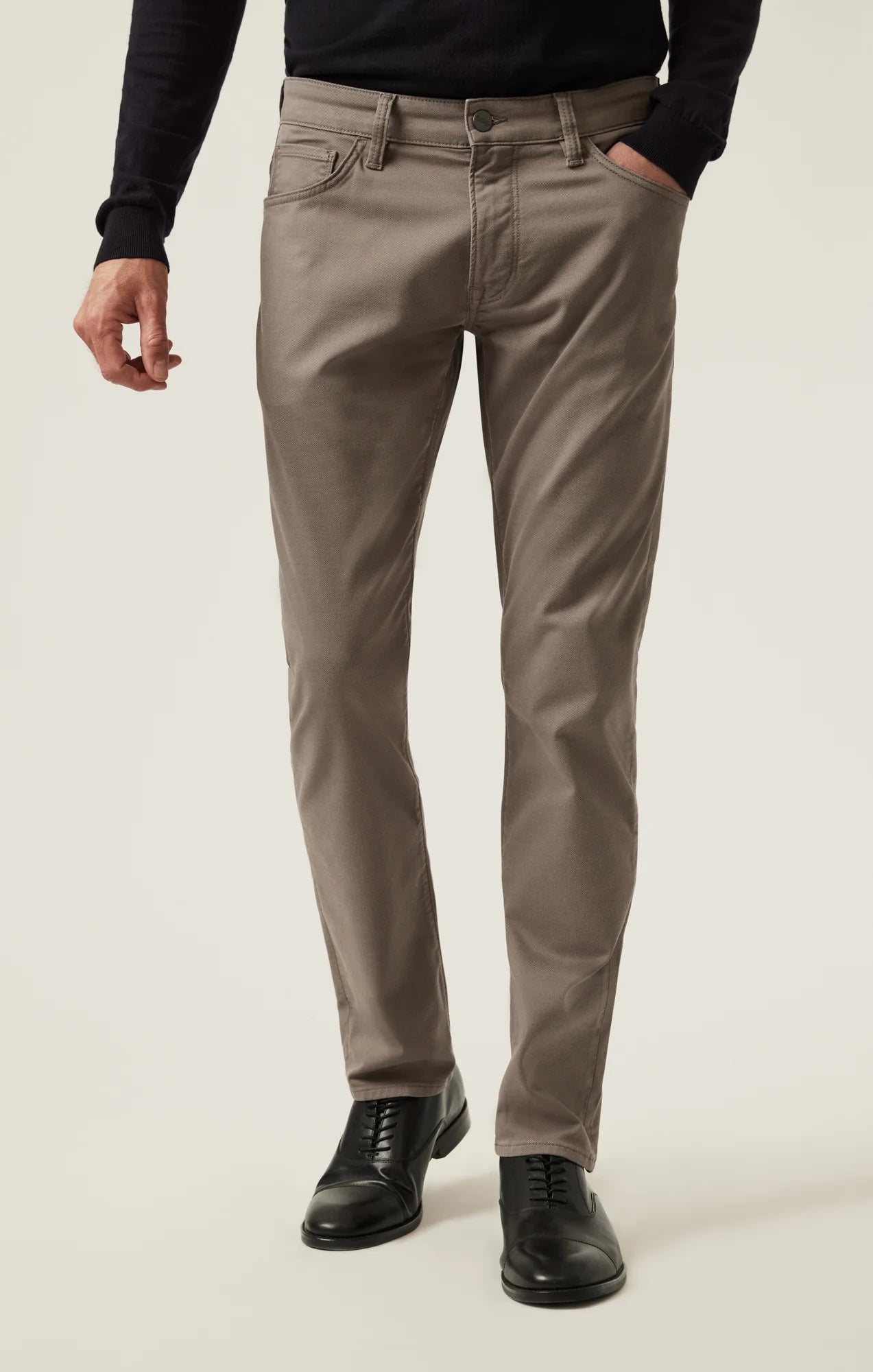 34 Heritage - Courage Straight Leg Pant - Taupe Coolmax