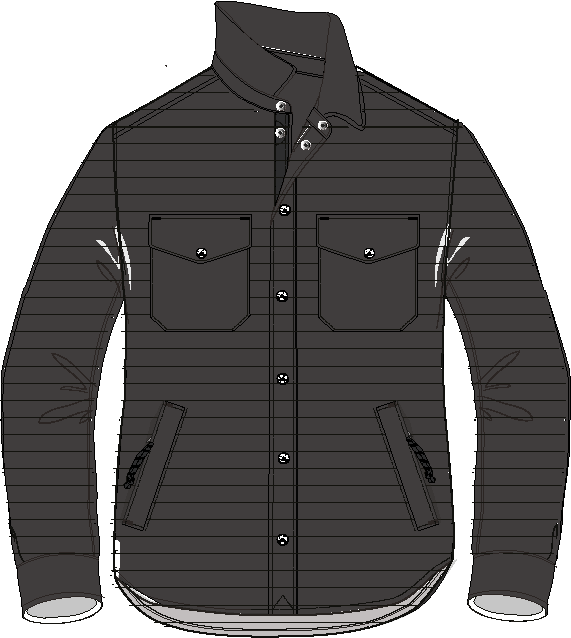 Faherty - Horizon Series CPO - Charcoal