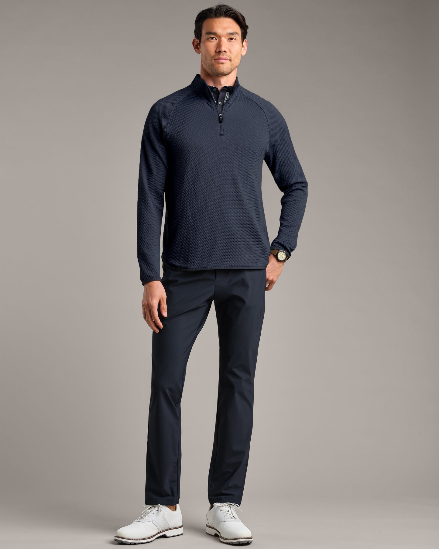 Rhone - Founder's Golf 1/4 Zip - True Navy
