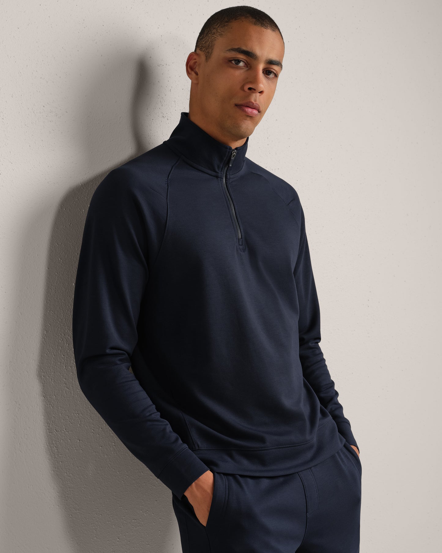 Rhone - Dreamstate 1/4 Zip - True Navy