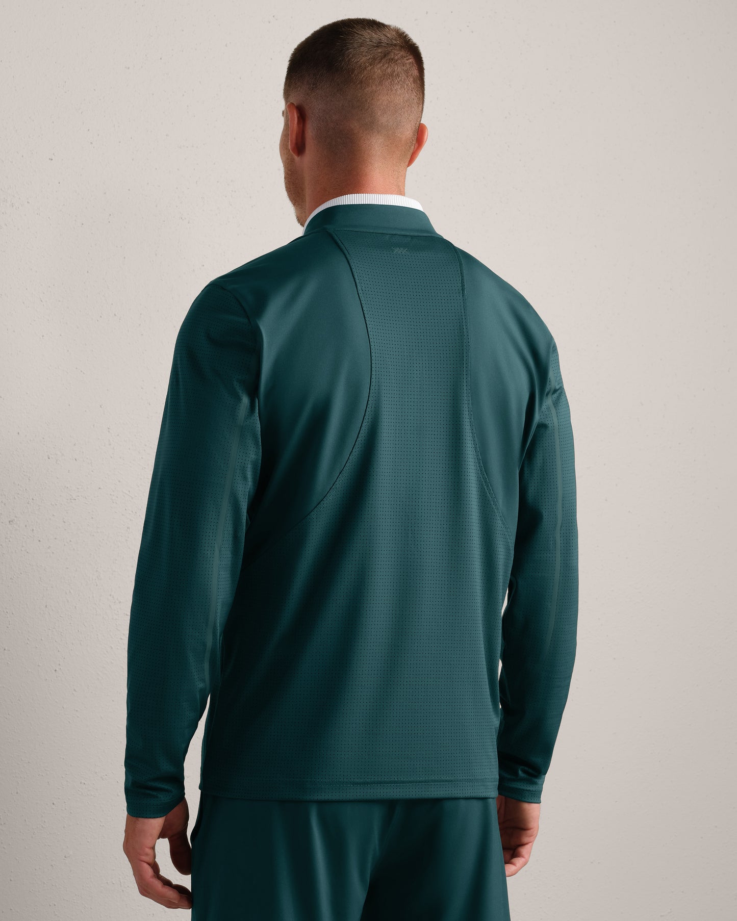 Rhone - Air Tech 1/4 Zip - Moss Green