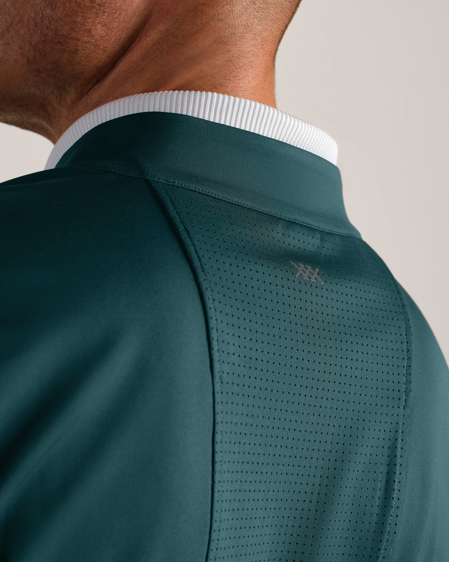 Rhone - Air Tech 1/4 Zip - Moss Green