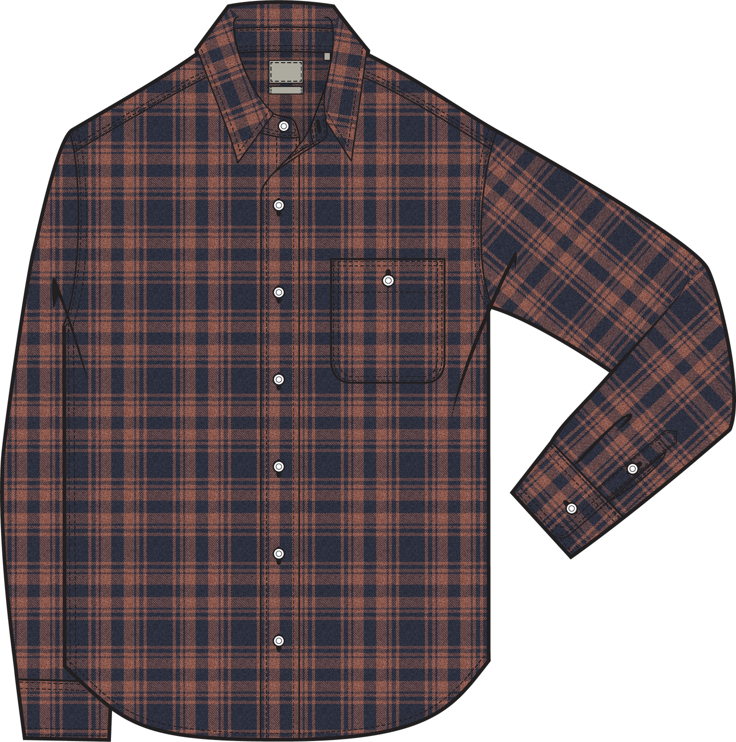 Faherty - Nazare Flannel - Porto Covo Plaid
