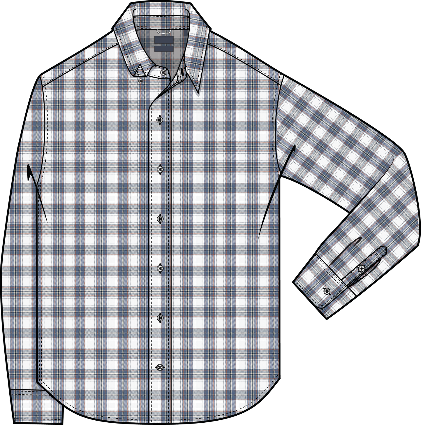 Faherty - The Movement Shirt - Eastern Coast Plaid