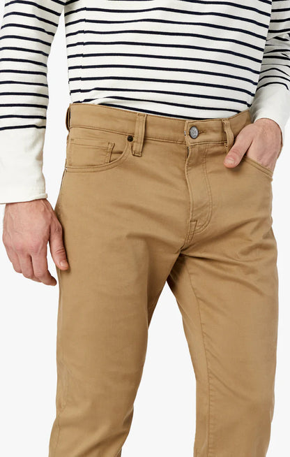 34 Heritage - Courage Relaxed Straight Pants - Khaki Twill