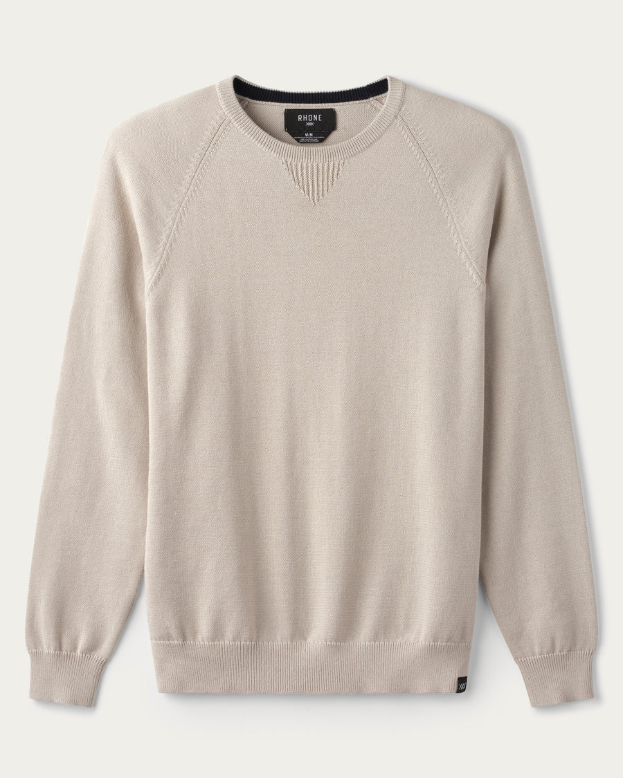 Rhone - Dubliner Crewneck Sweater - Stone